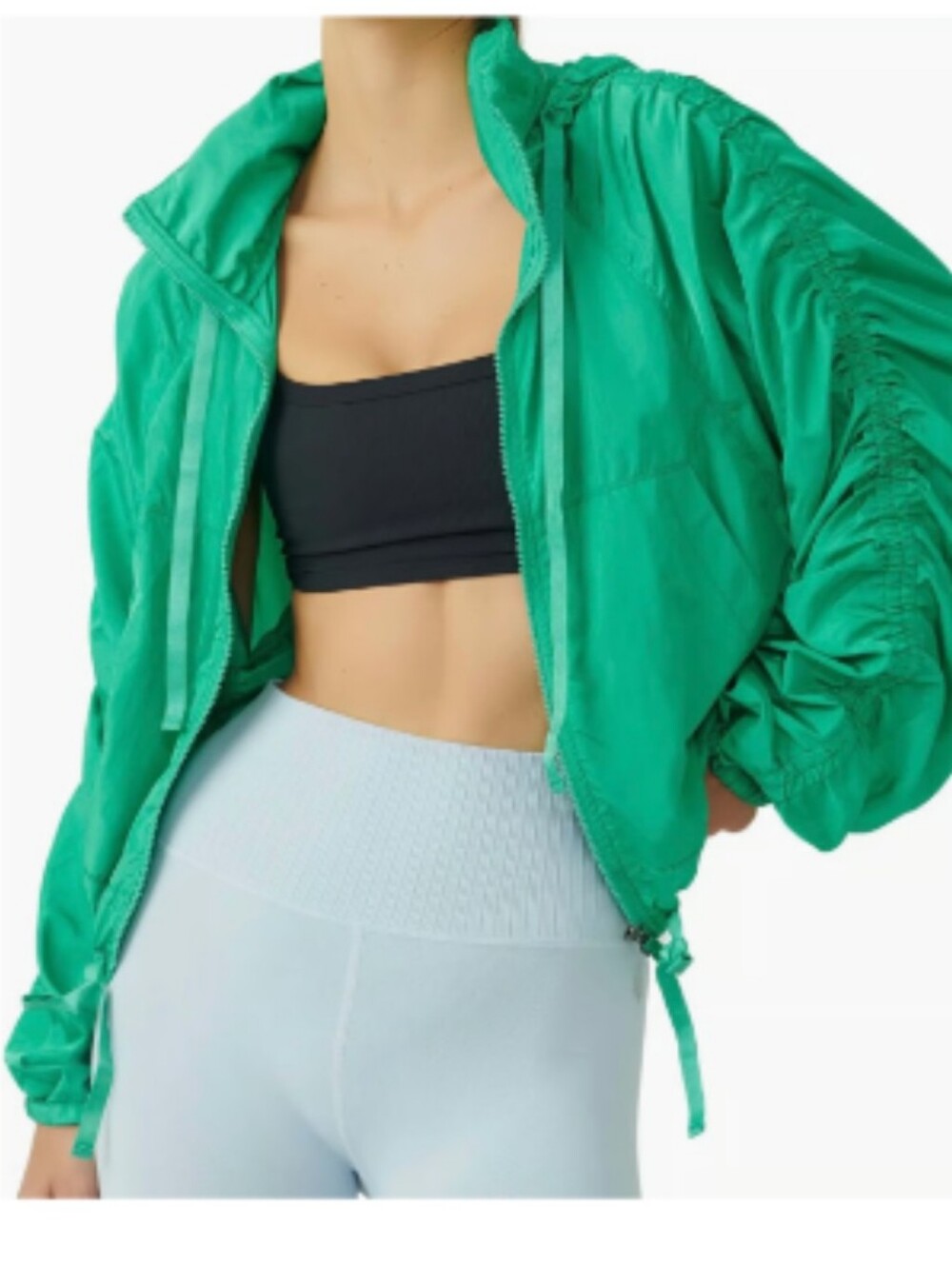 NWOT Free People Movement Way Home Packable Jacket Green Small